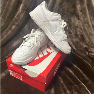 Nike Dunk Low Retro White Pure Platinum DV0831-101 Mens Size12